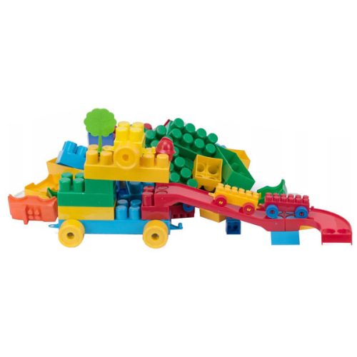 Set cuburi de construit Maxi 80 piese