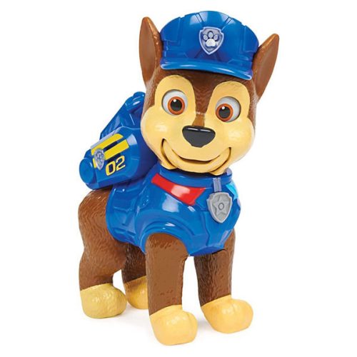 Figurina interactiva Paw Patrol Chase, Mission pup, 15cm