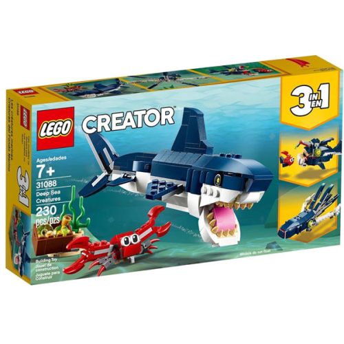 LEGO Creator 3 in 1 - Creaturi marine din adancuri 31088, 230 piese
