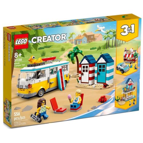 LEGO Creator  3 in 1, Autorulota de plaja 31138