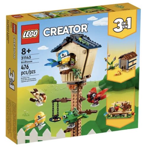 LEGO Creator 3 in 1, Casuta pentru pasari 31143, 476 piese