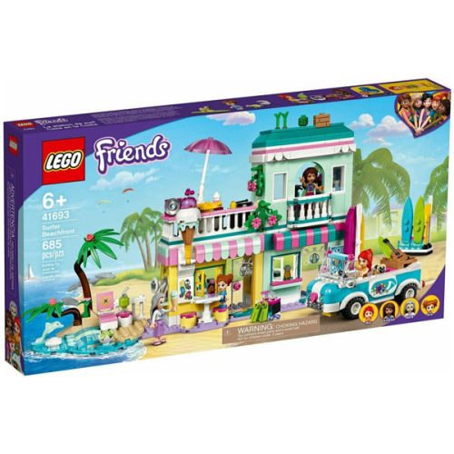 LEGO® Friends - Plaja pentru surferi 41693 685 piese