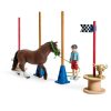 Set figurine Schleich - Cursa De Agilitate Cu Ponei