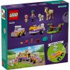 LEGO® Friends - Remorca cu cal si ponei 42634, 105 piese