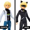 Papusa Miraculous Ladybug Fashion Flip Adrien în Cat Noir