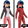 Papusa Miraculous Fashion Flip Ladybug in Marinette