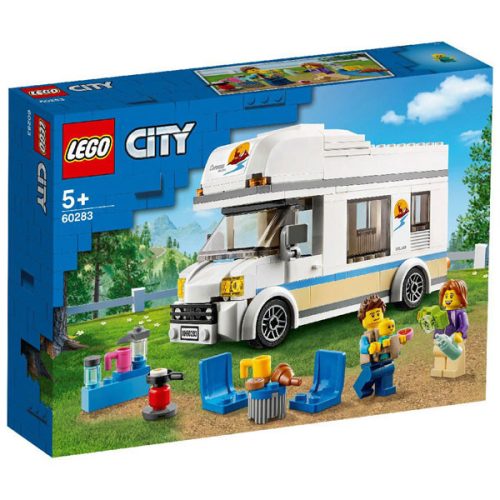 LEGO City Great Vehicles - Rulota de vacanta 60283, 190 piese