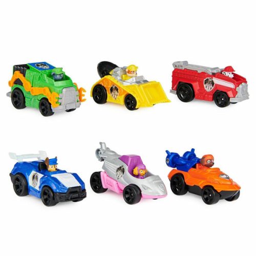 Set 6 masinute Paw Patrol - Movie Vehicles, Total City Rescue Set