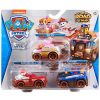 Set 3 masinute Paw Patrol - Off Road Mud, Skye, Marshall si Chase