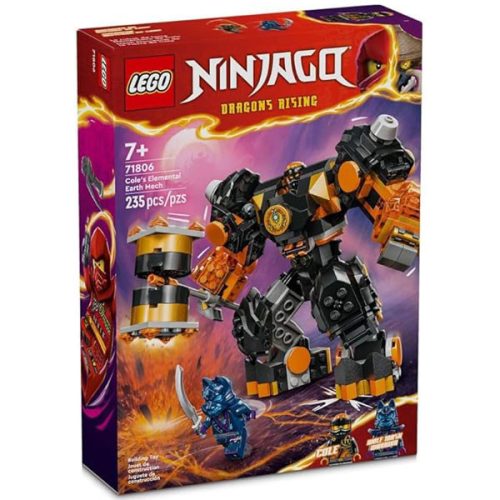 LEGO® Ninjago® - Robotul stihie de pamant al lui Cole 71806, 235 piese