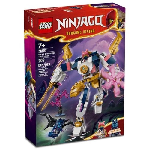 LEGO® Ninjago® - Robotul stihie tehnologic al Sorei 71807, 209 piese