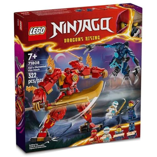 LEGO® Ninjago® - Robotul stihie de foc al lui Kai 71808, 322 piese