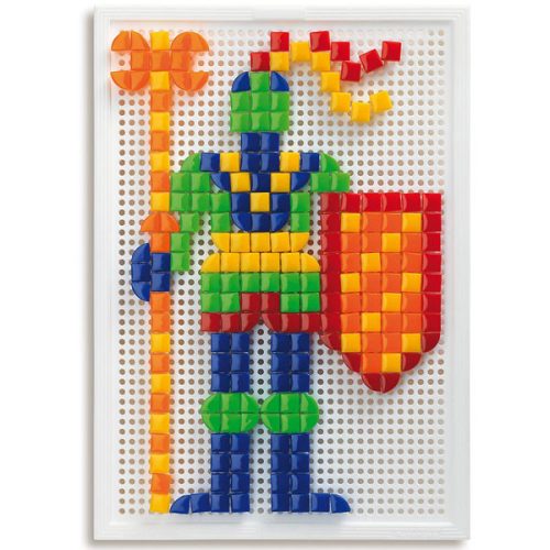 Joc creativ Quercetti - Fantacolor Portabil 300 Piese