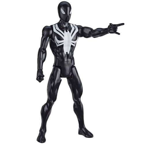 Figurina Marvel, Titan Hero Series, Black Suit Spider-Man, 30cm