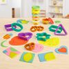 Set 6 cutii plastilina Play-Doh si 6 forme, E8534