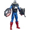 Figurina Titan Hero Spider-Man Maximum Venom - Captain America, 30 cm