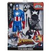 Figurina Titan Hero Spider-Man Maximum Venom - Captain America, 30 cm, E8683