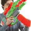 Blaster NERF DinoSquad Rex-Rampage cu 20 proiectile