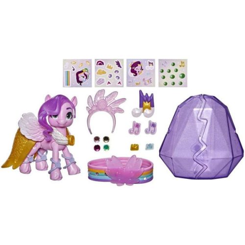 Figurina My Little Pony Princess Petals aventura cu cristale