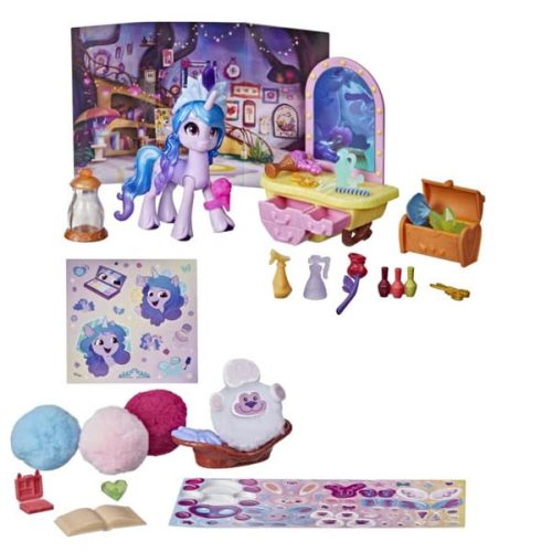 Set joaca My Little Pony Izzy Moonbow Critter Creation, F2935