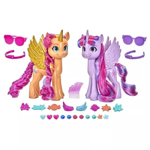 Set 2 ponei My Little Pony Wing Sparkling Generations, Twilght Sparkle si Sunny Starscout