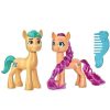 Set figurine My Little Pony - Sunny Starscout si Hitch Trailblazer