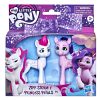 Set figurine My Little Pony Zipp Storm si Princess Petals