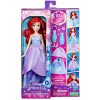 Papusa de moda Disney Princesses Life, Ariel, 10 combinații de ținute