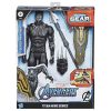 Figurina Marvel Titan Hero Series Black Panther cu echipament, 29 cm 