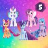 Set 5 figurine My Little Pony cu cozi extra lungi