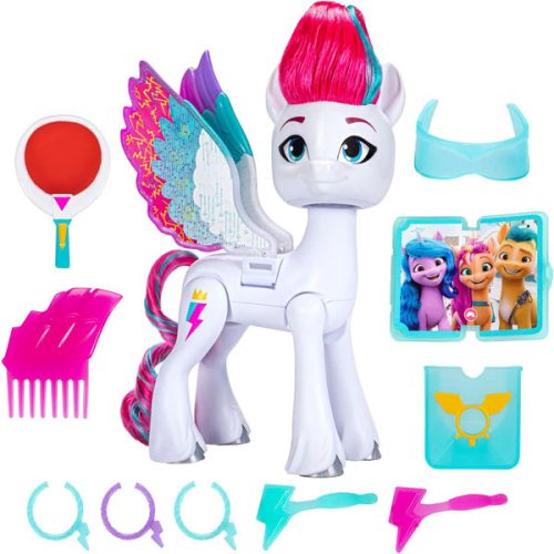 Figurina My Little Pony - Wing surprise Zipp Storm cu 11 accesorii