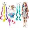 Papusa Barbie - Coafuri stralucitoare, cu accesorii, GHN04