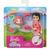 Papusa Barbie Club Chelsea, Costum de pepene, GHV71