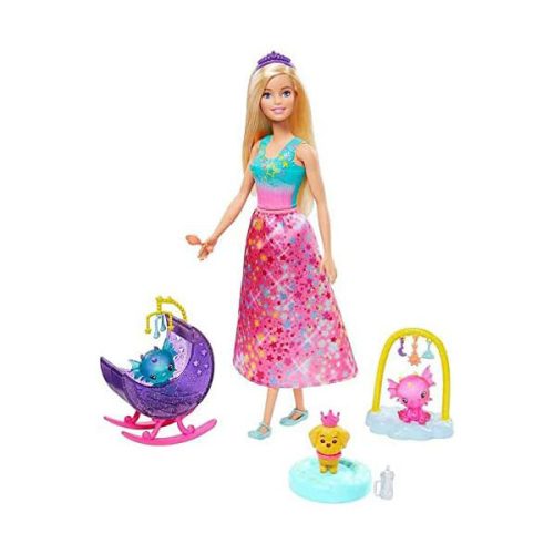 Papusa Barbie Dreamtopia, Gradinita dragonilor GJK49 Mattel