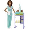 Set de joaca Barbie You can be - Doctor Pediatru, mulatra, GKH24