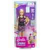 Papusa Barbie Skipper First Jobs - Babysitter, blonda, cu bebelus, GRP13