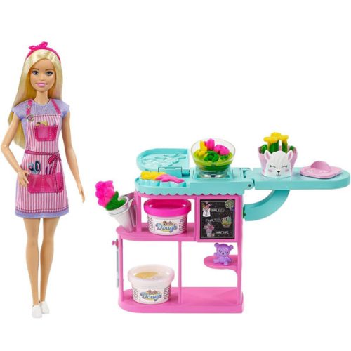 Set de joaca Barbie You can be - Florarie, GTN58