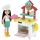 Papusa Barbie Club Chelsea pizza chef, cu bucatarie si cuptor, GTN63