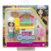 Papusa Barbie Club Chelsea pizza chef, cu bucatarie si cuptor