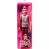 Papusa Barbie Fashionistas - Ken cu tinuta punk, GVY29