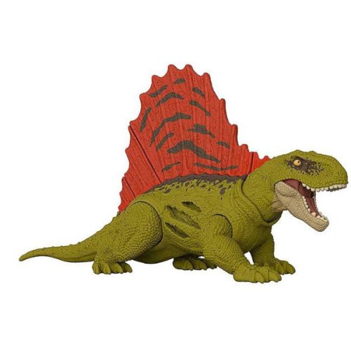 Figurina Jurassic World Battle Scars Dimetrodon, 17 cm, GWN15