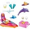 Set de joaca Barbie Dreamtopia - Papusa Barbie cu ski jet si accesorii