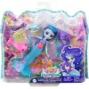 Set de joaca Enchantimals Royal Ocean Kingdom, Dolinda Dolphin si familia de delfini