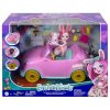 Set de joaca Enchantimals, Bunny Car Bree Bunny cu masina si 10 accesorii