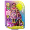 Papusa Barbie Totally Hair, bruneta, 15 accesorii, HCM89