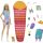 Papusa Barbie Malibu - Barbie la camping cu catelusa, 14 accesorii