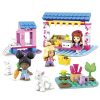 Set constructie Mega Construx Barbie Farmers Market, 90 piese si 15 accesorii, HDJ85