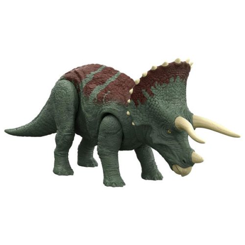 Figurina Jurassic World Roar Strikers Triceratops cu sunet, HDX40