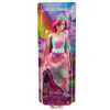 Papusa Barbie Dreamtopia - Printesa cu par roz, HGR15
