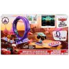 Set de joaca Disney Cars On The Road, Showtime Loop cu Ivy Monster Truck, lansator și ținta mobila